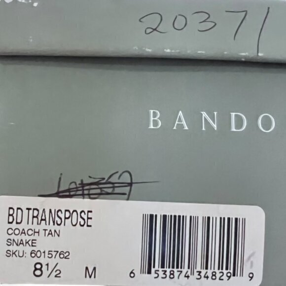 Bandolino Pumps Womens 8.5 Chunky Block Heel Square‎ Toe SNAKESKIN NIB Leather - Picture 3 of 10